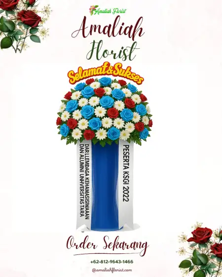Standing Flowers Pancuran Gerobak